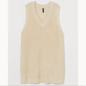 Knit Sweater Vest Dress